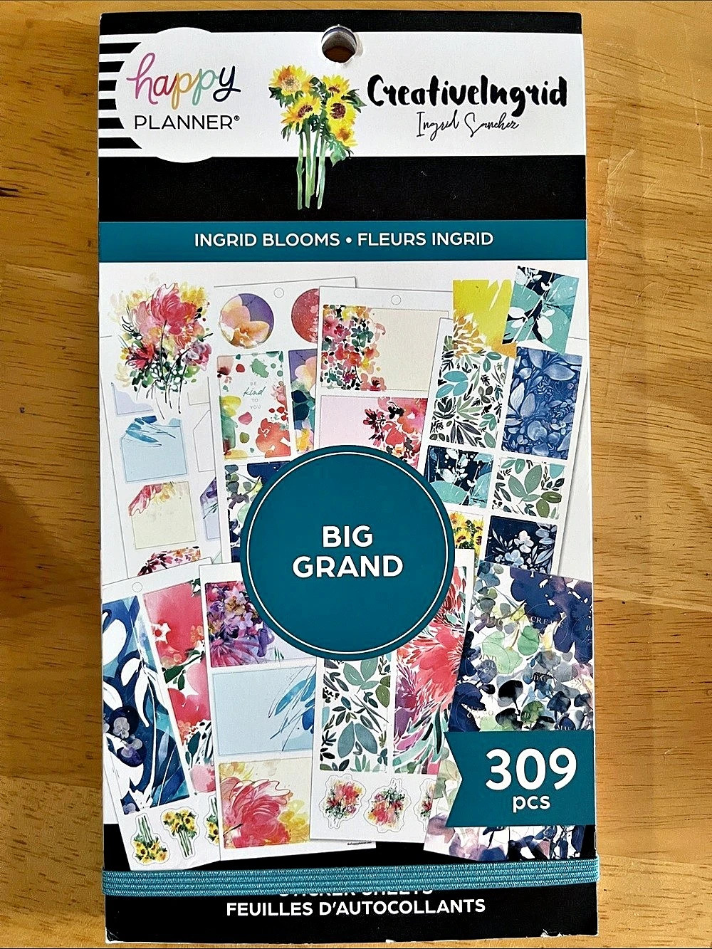Happy Planner Ingrid Blooms Big Sticker Book